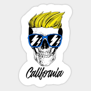 Cool Skull Sticker